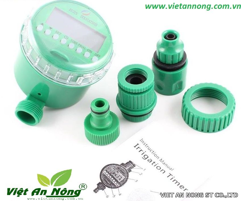 Đồng hồ hẹn giờ tưới cây Hàn Quốc Đồng hồ hẹn giờ tưới cây Hàn Quốc