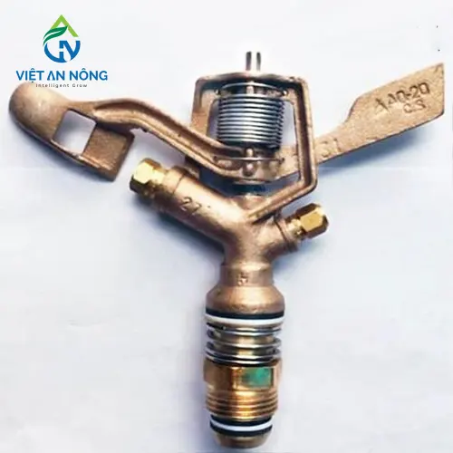 Béc phun mưa bằng đồng nguyên chất phi 27 AQ20CS - Ấn Độ 8 aq20cs1