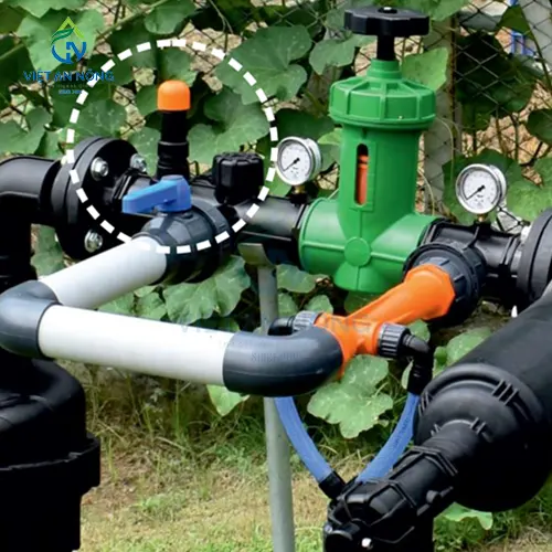 Van xả khí trong bộ trung tâm