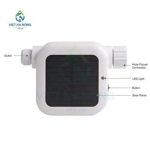 Bộ hẹn giờ WIFI Netro mở nước trực tiếp tưới cây Netro - Mỹ 13 bo hen gio tuoi tu dong pixie netro 11