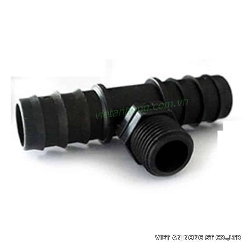 chu_te_ren_21x25_2 Chữ tê ren 21 ra ống LDPE 25