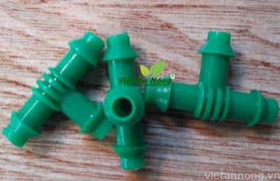 te xanh 6mm_2 Chữ T xanh chia ống dẻo 6mm