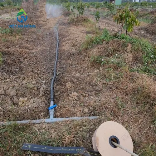 Dây tưới phun mưa 34mm cuộn 200m Smile NamKyung - Hàn Quốc 9 smilenam 5