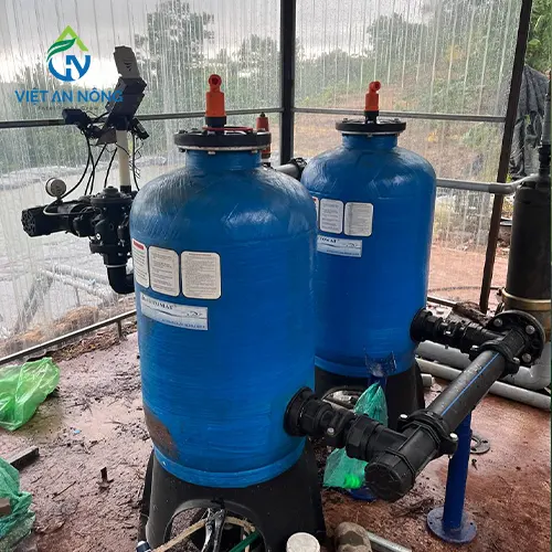 Bo loc cat sand media Mach Clean tu dong AQ567I phi 114mm 6