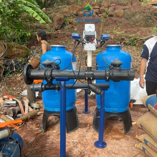 Bộ lọc cát đôi sand media tự động AQ563I