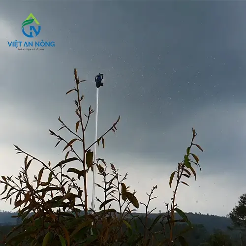 phun thuoc tu dong cho cay sau rieng bang bec aq206pc 5