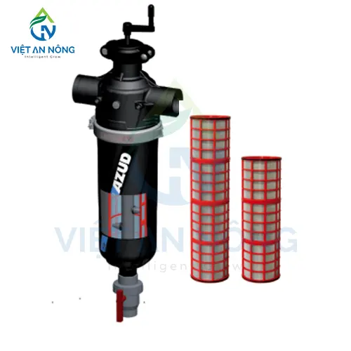Lọc lưới bán tự động Azud Spiral Clean ứng dụng 3N
