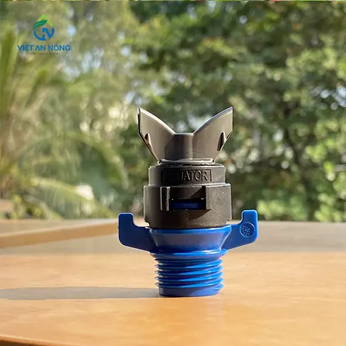 Béc tưới cây rẻ quạt AQ215 tưới phủ tán 21mm 800 lít – Ấn Độ
