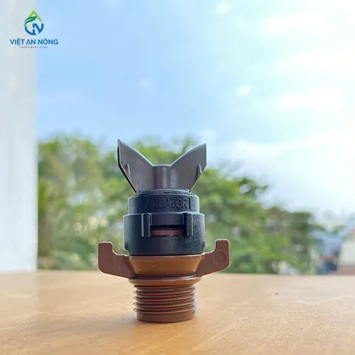 Béc tưới cây rẻ quạt AQ215 tưới phủ tán 21mm 500 lít – Ấn Độ