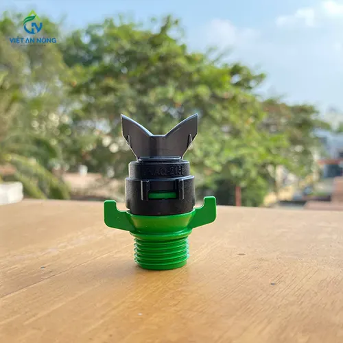 Béc tưới cây rẻ quạt AQ215 tưới phủ tán 21mm 650 lít – Ấn Độ
