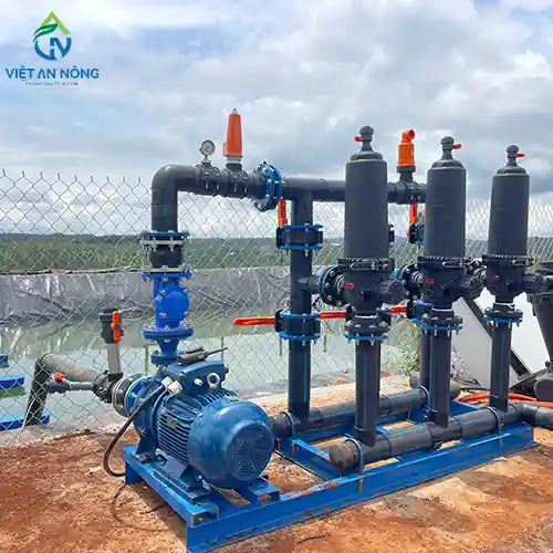 DỰ ÁN TƯỚI 10HA CÀ PHÊ BẰNG BÉC TƯỚI GỐC PHUN MƯA CHỈNH BÁN KÍNH G5 TẠI BÌNH PHƯỚC 10 dự án tưới cà phê bằng béc tưới phun mưa G5 ở Bình Phước