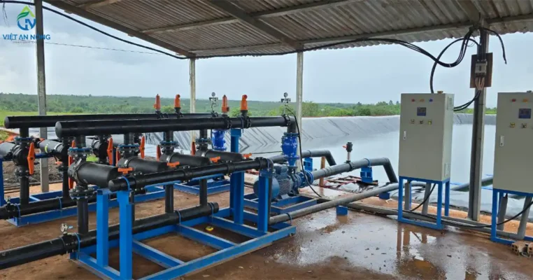 Dự án tưới sầu riêng 46Ha bằng béc bù áp AQ206PC tại Đắk Lắk 12 dự án tưới sầu riêng 46ha đắk lắk 1