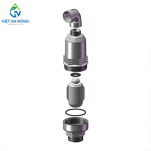 Van xả khí hai tác dụng 1" (34mm) BSP MT AZUD - 17VA0003 7 Van xả khí AZUD 1 inch