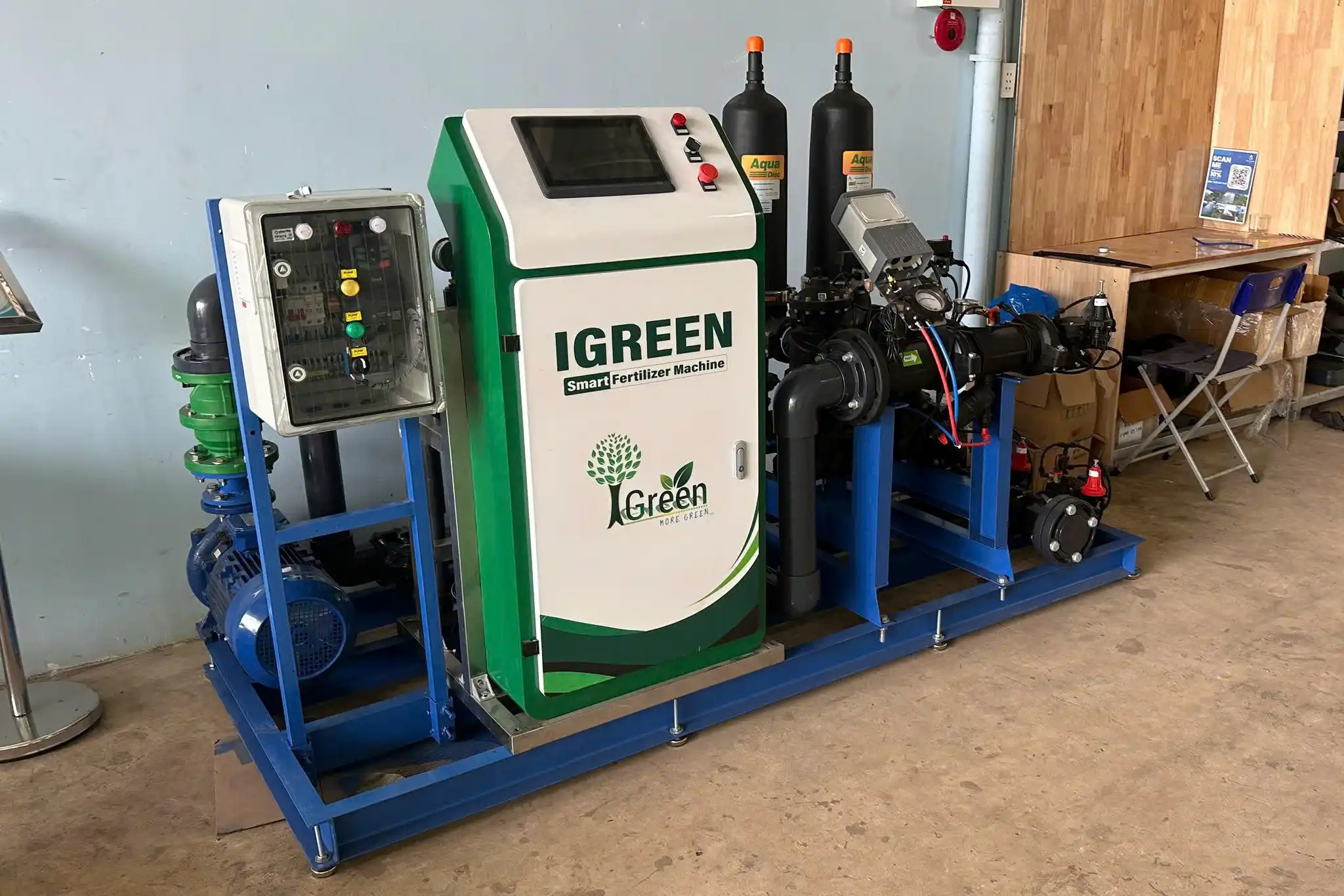 Bộ châm phân tự động giúp tiết kiệm 80% nhân công bón phân Hệ thống châm phân tự động Venturi cho vườn cà phê