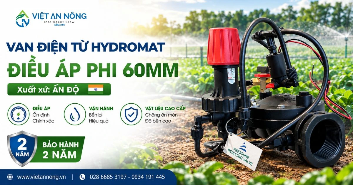 Van điện từ Hydromat phi 60mm Coil Baccara điều áp AQ426ELPR – Ấn Độ 9 Van điện từ Hydromat phi 60mm