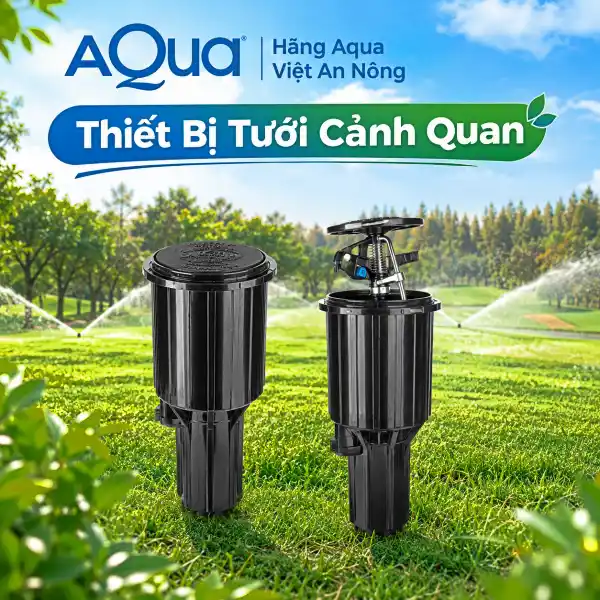 Bảng Giá Thiết Bị Tưới Cảnh Quan Mới Nhất 2026 - 2027 6 Bảng giá thiết bị tưới cảnh quan AQUA - Van điện từ solenoid và phụ kiện sân vườn biệt thự