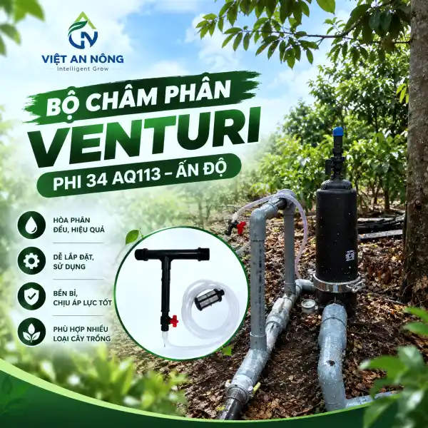 Bảng Giá Bộ Châm Phân Tự Động Mới Nhất 2026 – 2027 5 Bộ châm phân Venturi AQUA