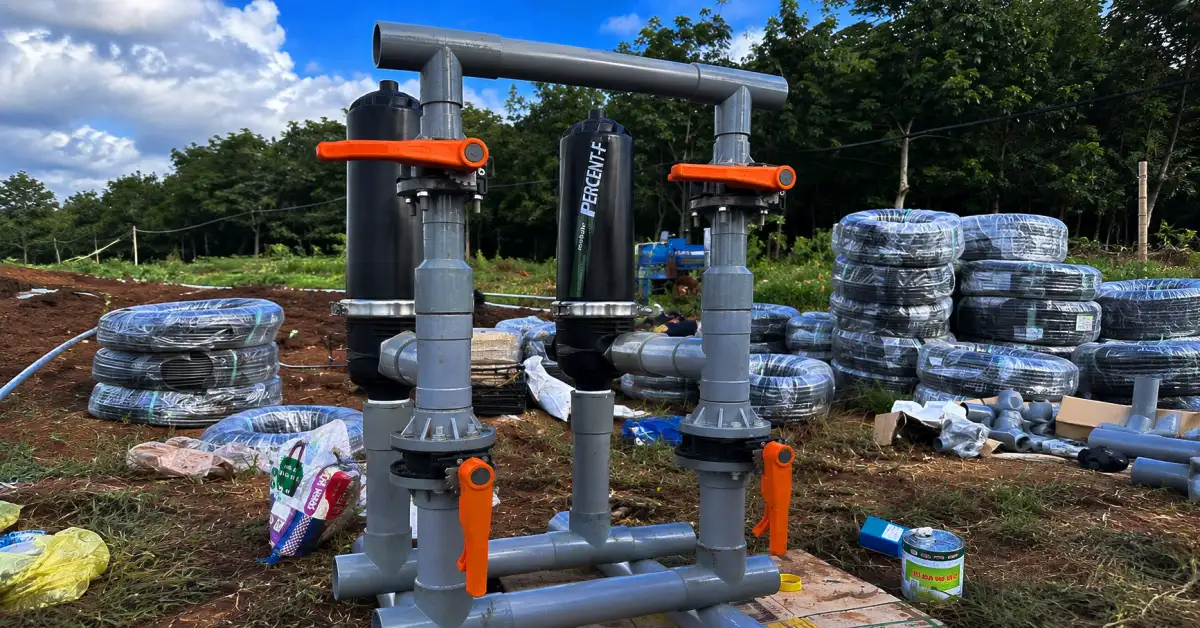 Bảng Giá Bộ Lọc Tưới Nông Nghiệp Mới Nhất 2026 - 2027 4 Bộ lọc đĩa tưới cây Percent cao cấp - Bảng giá bộ lọc tưới