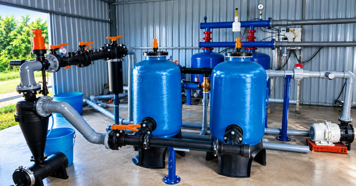 Bảng Giá Bộ Lọc Tưới Nông Nghiệp Mới Nhất 2026 - 2027 3 Trạm lọc nước tưới AQUA Việt An Nông - Bảng giá bộ lọc tưới