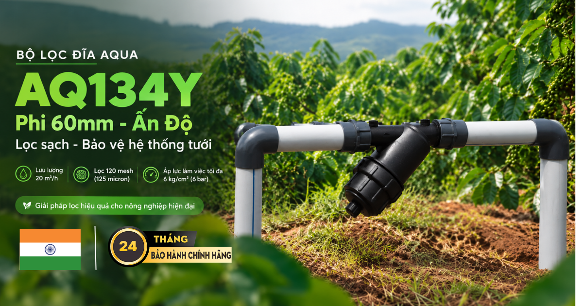 Bộ Lọc Đĩa Phi 60mm Chữ Y Size Lớn Aqua Ấn Độ - AQ134Y 8 Bộ Lọc Đĩa Phi 60mm Chữ Y Size Lớn Aqua Ấn Độ -AQ134Y