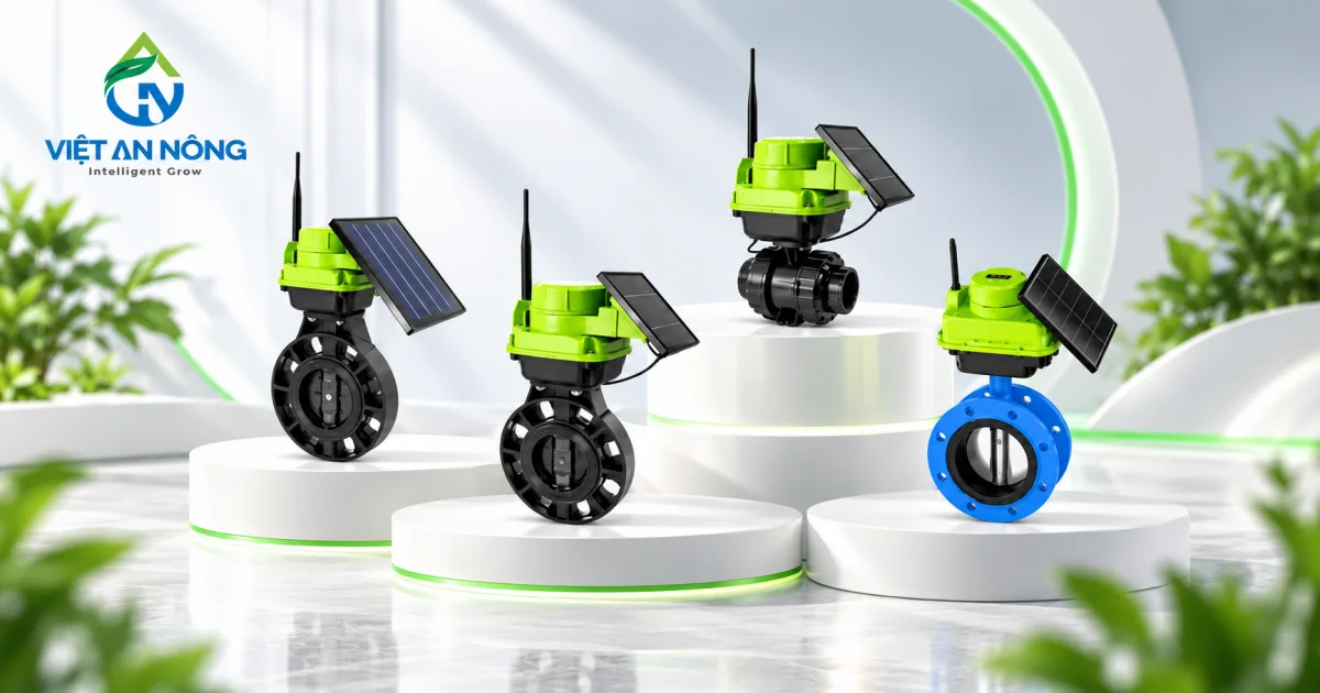 Van tưới thông minh QOTO Việt An Nông phân phối chính hãng 3 Bốn model van tưới thông minh QOTO Việt An Nông phân phối: QT-02F05, QT-02F08, QT-02F12, QT-02F30